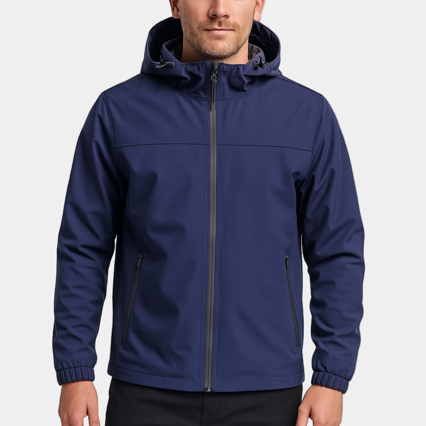 Waterproof Hooded Windbreaker Jacket for Men