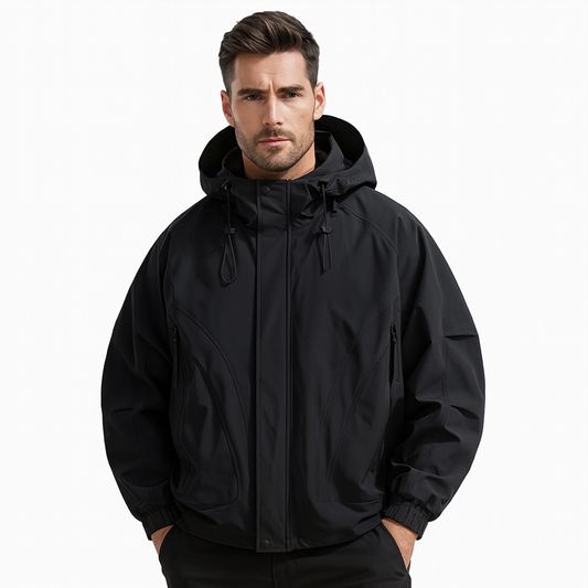 VogeLuxe | Men’s Weather Resistant Technical Parka