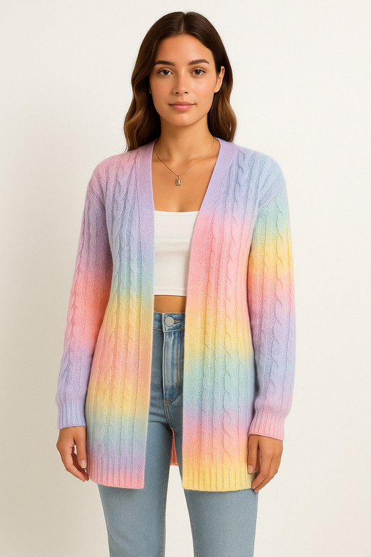 Ann | Ladies' Oversized Cozy Cardigan - VogeLuxe
