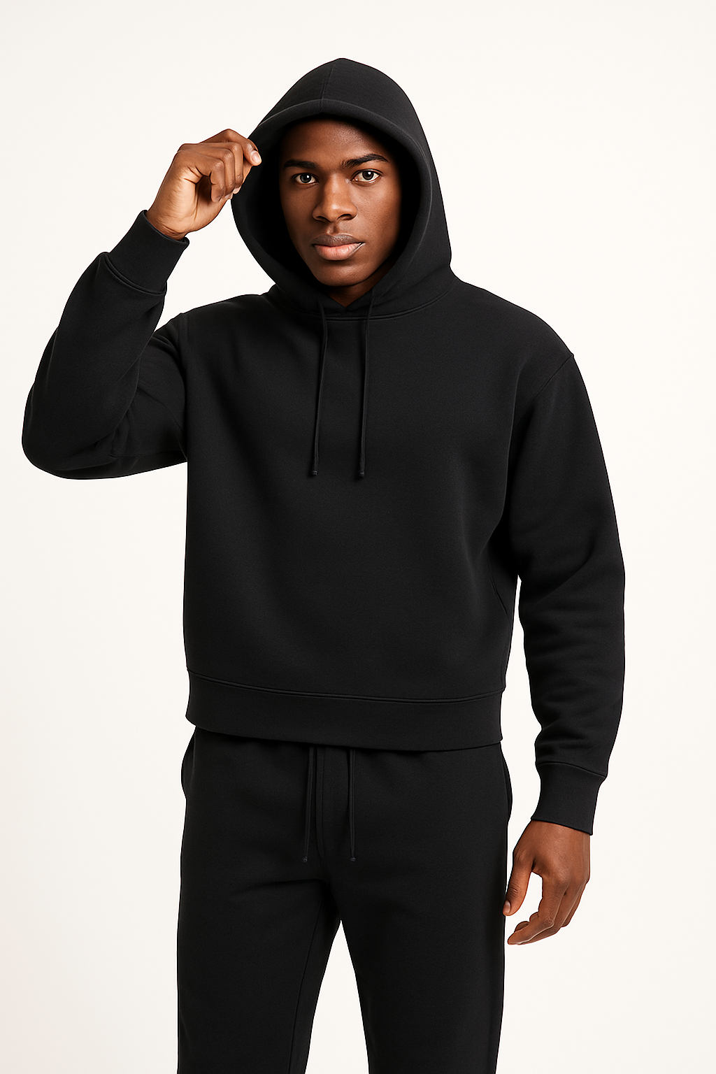 Casual Fit Men's Hooded Sweatshirt - VogeLuxe