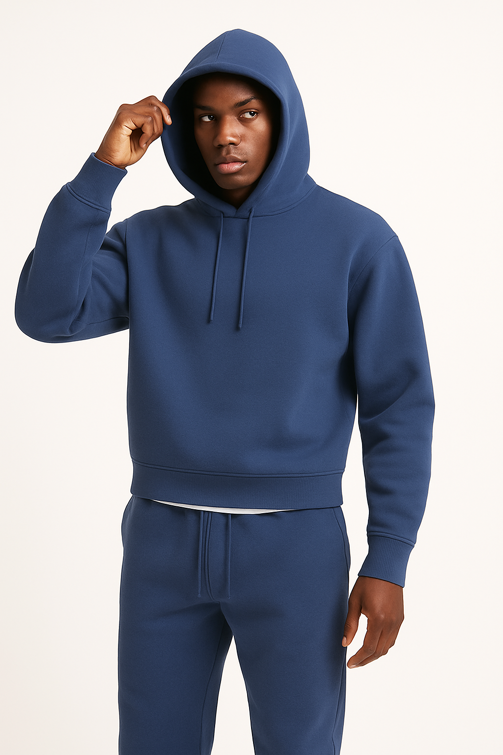Casual Fit Men's Hooded Sweatshirt