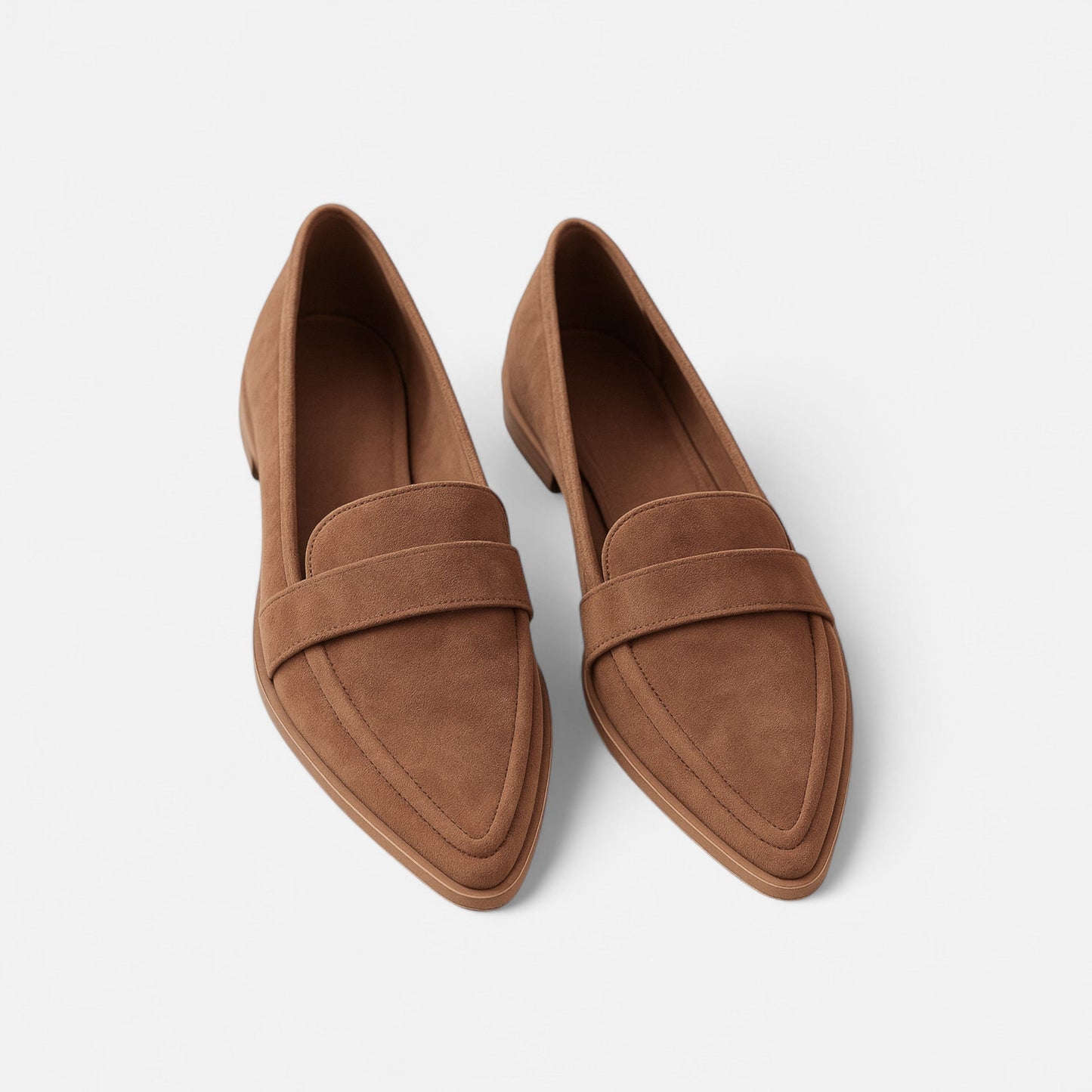 Classic Ladies Pointed Slip On Shoes