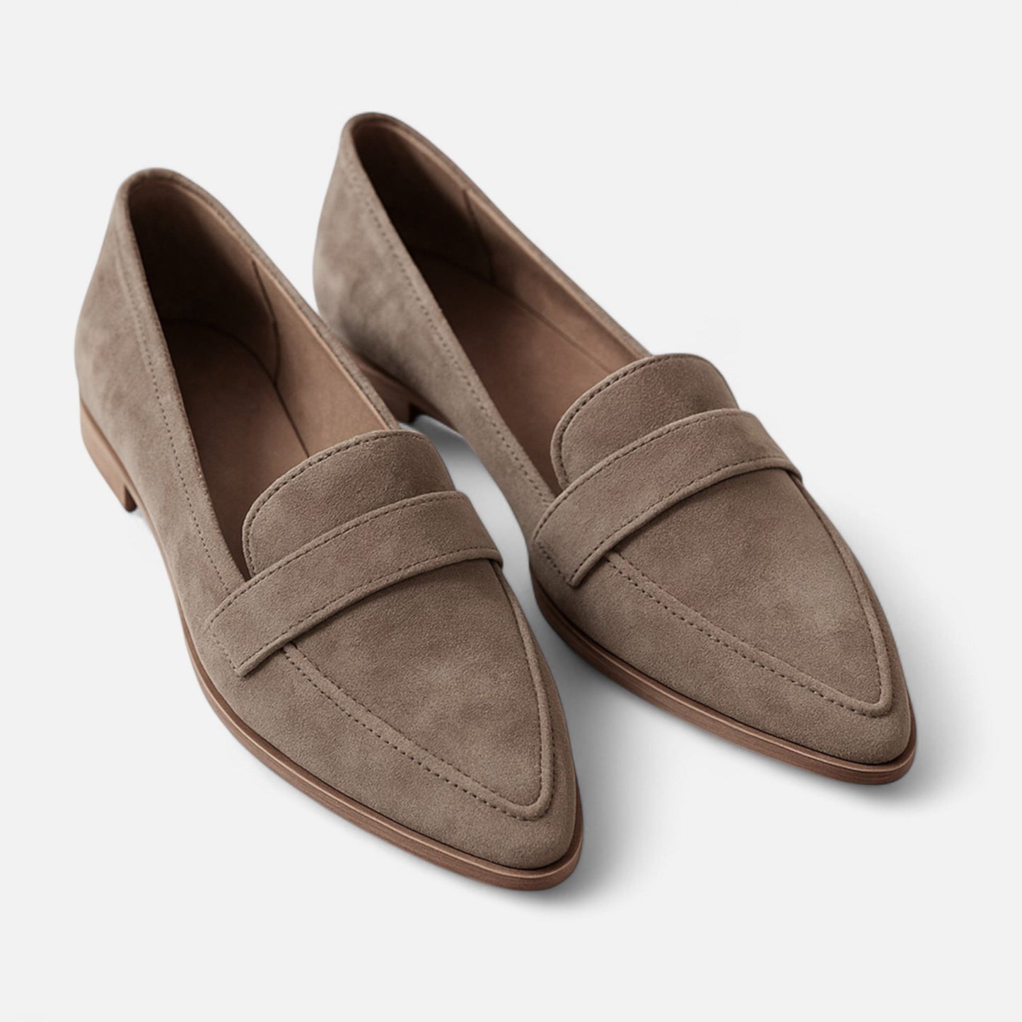 Classic Ladies Pointed Slip On Shoes