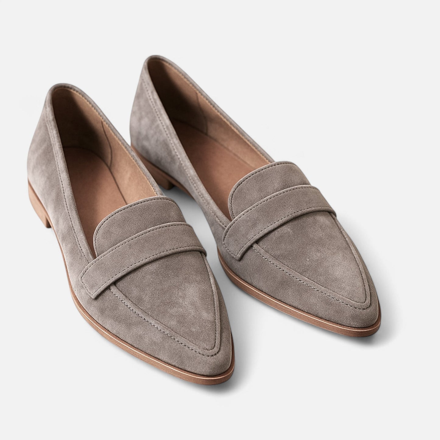 Classic Ladies Pointed Slip On Shoes