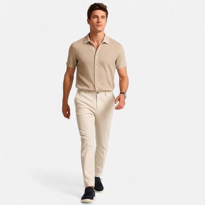 VogeLuxe | Men’s Suede Moc Toe Derby Shoes