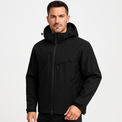 VogeLuxe | Men’s Technical Waterproof Hardshell Jacket