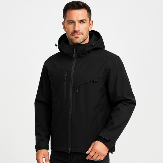 VogeLuxe | Men’s Technical Waterproof Hardshell Jacket