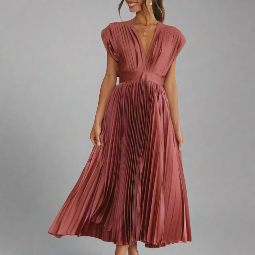 Samantha | Classic Knee Length Party Dress