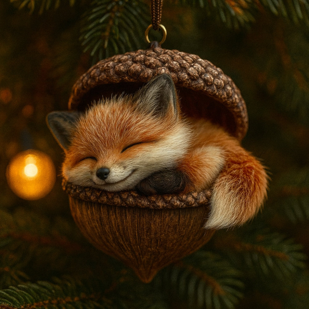 Winter Forest Animal Ornament Tree Decoration