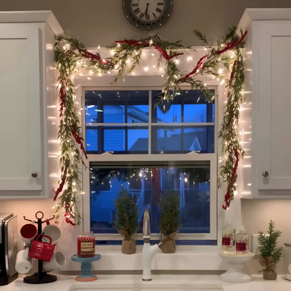 Colorful String Window LED Fairy Light Decoration