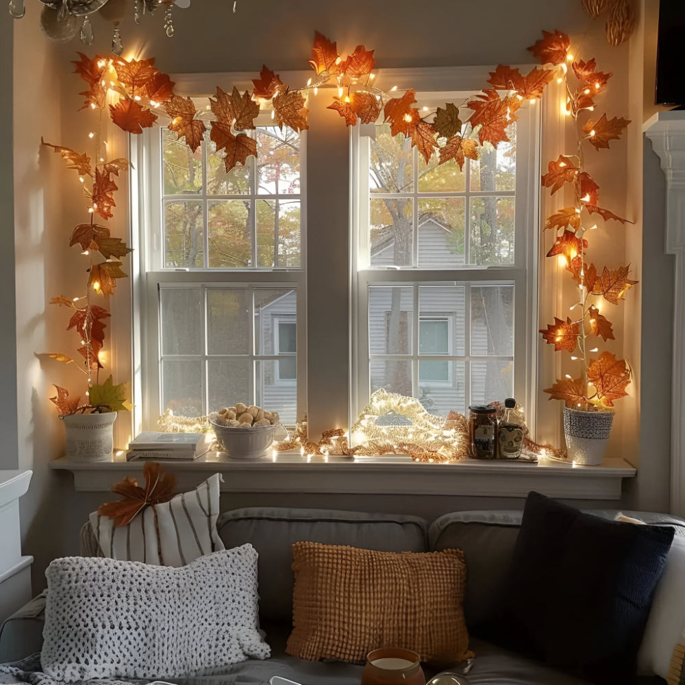Colorful String Window LED Fairy Light Decoration