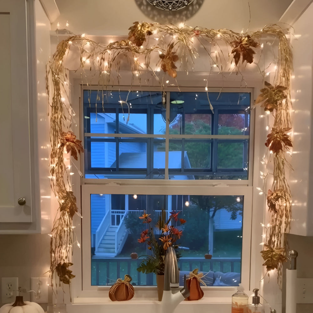 Colorful String Window LED Fairy Light Decoration