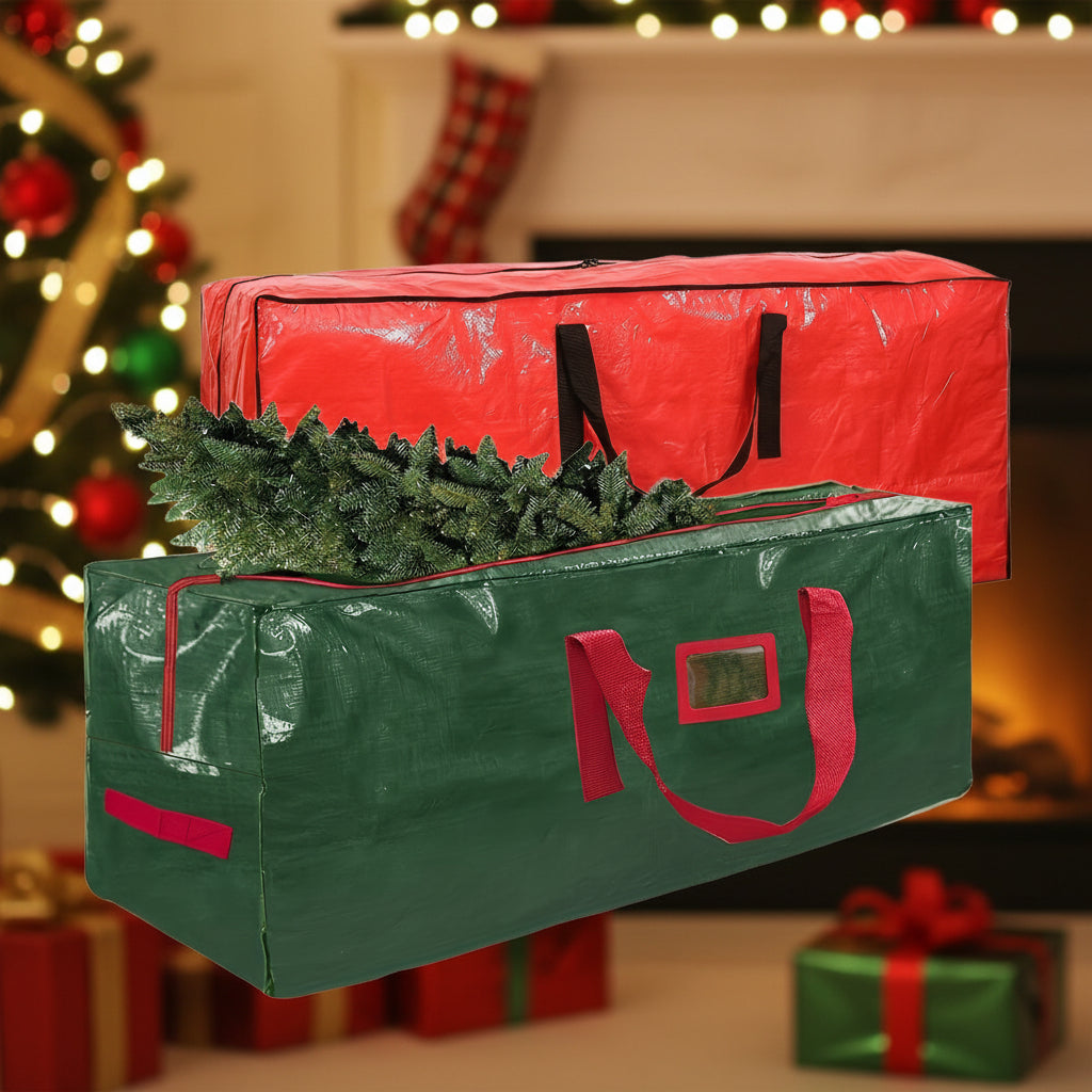 Large Christmas Tree Storage Bag Waterproof Heavy Duty Container - VogeLuxe