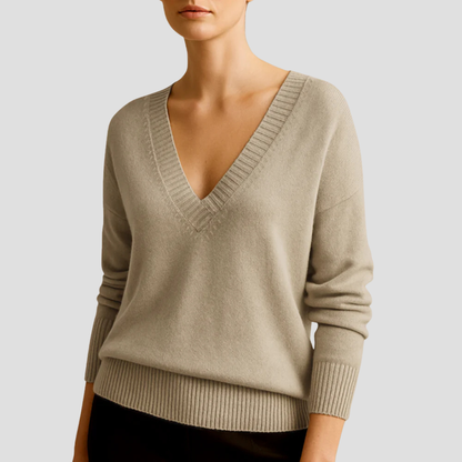 Clara | V-Neck Jumper 0