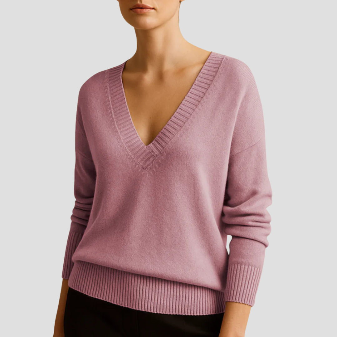 Clara | V-Neck Jumper 8