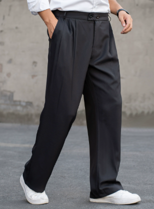 Relaxed Fit Casual Mens Pants - VogeLuxe