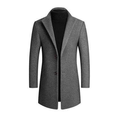 Men's Tailored Fit Business Coat