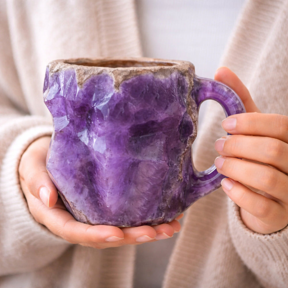 Rustic Stone Pattern Ceramic Coffee Mug