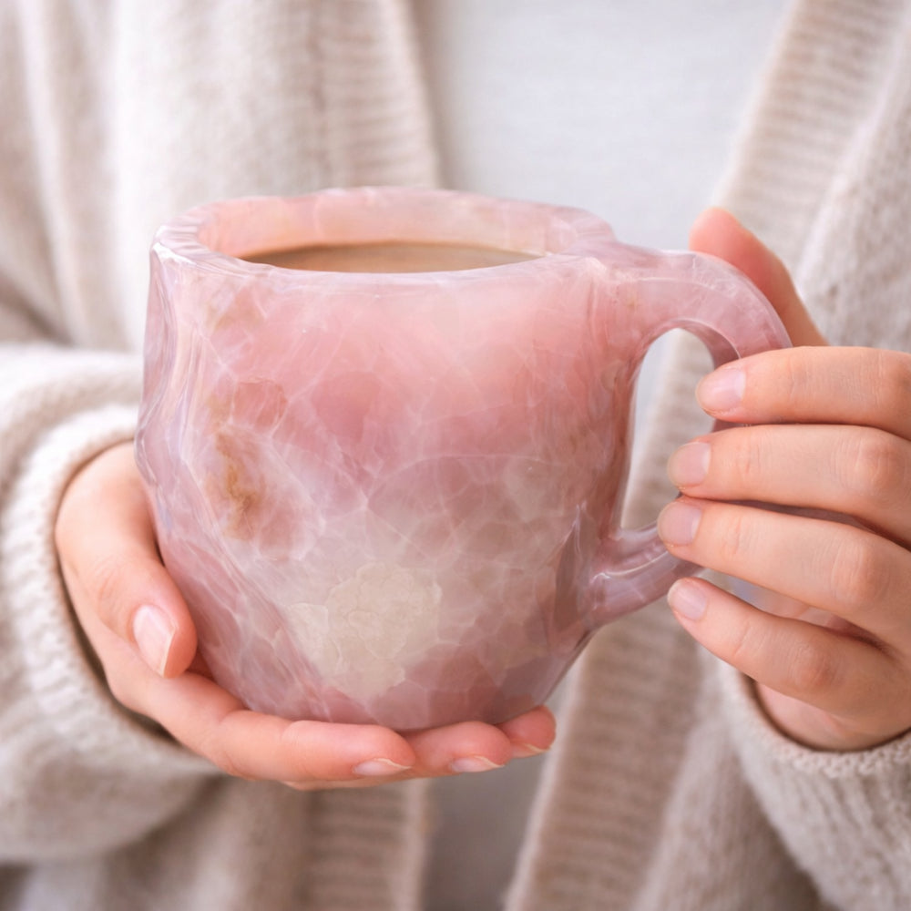 Rustic Stone Pattern Ceramic Coffee Mug