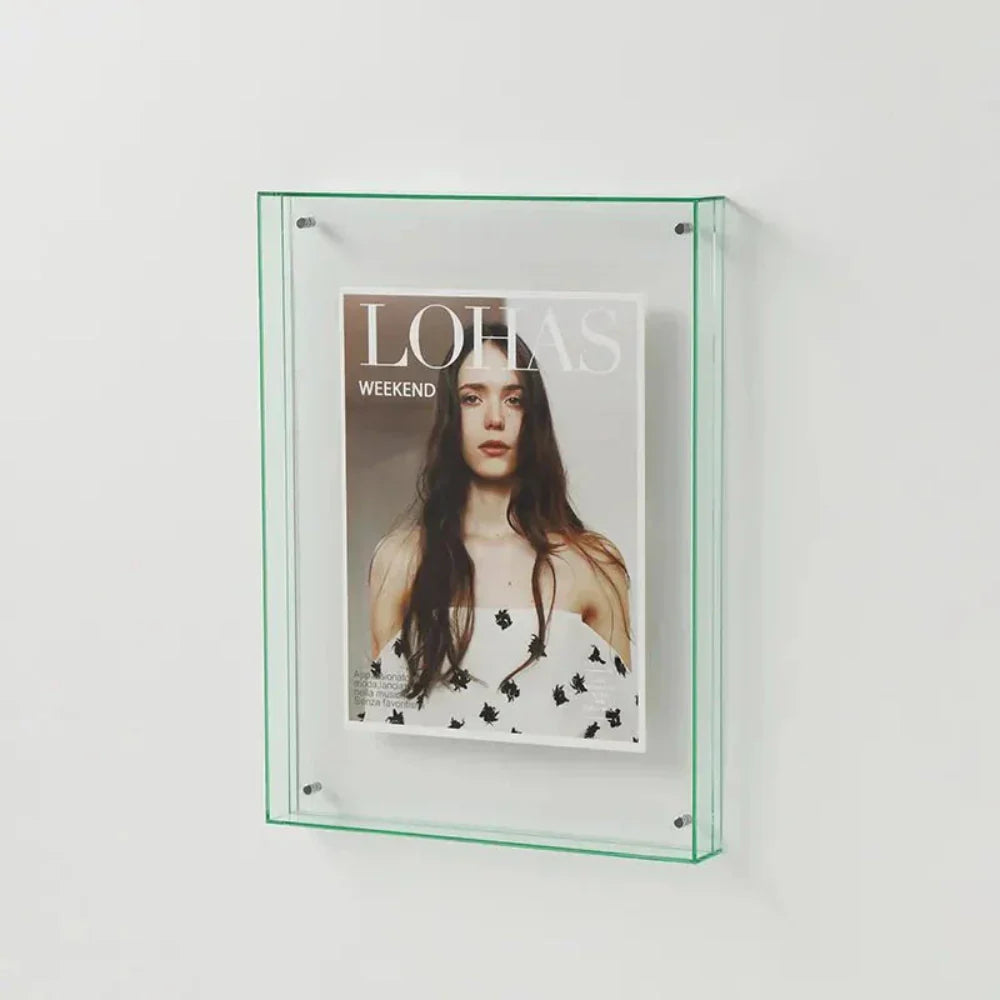 Stylish Picture Frame with Colour Border Display