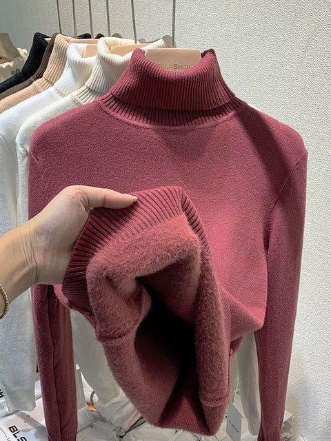 Soft Women's Velvet Sweatshirt