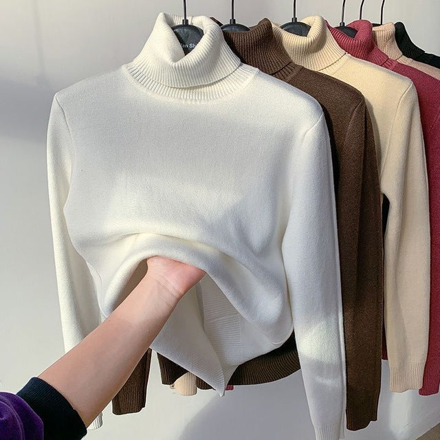 Soft Women's Fleece Winter Sweater