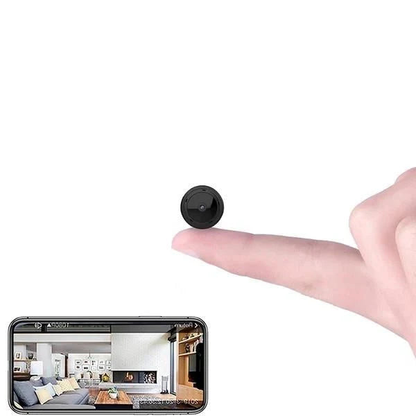 Compact 1080P WiFi Home Security Night Vision Camera - VogeLuxe