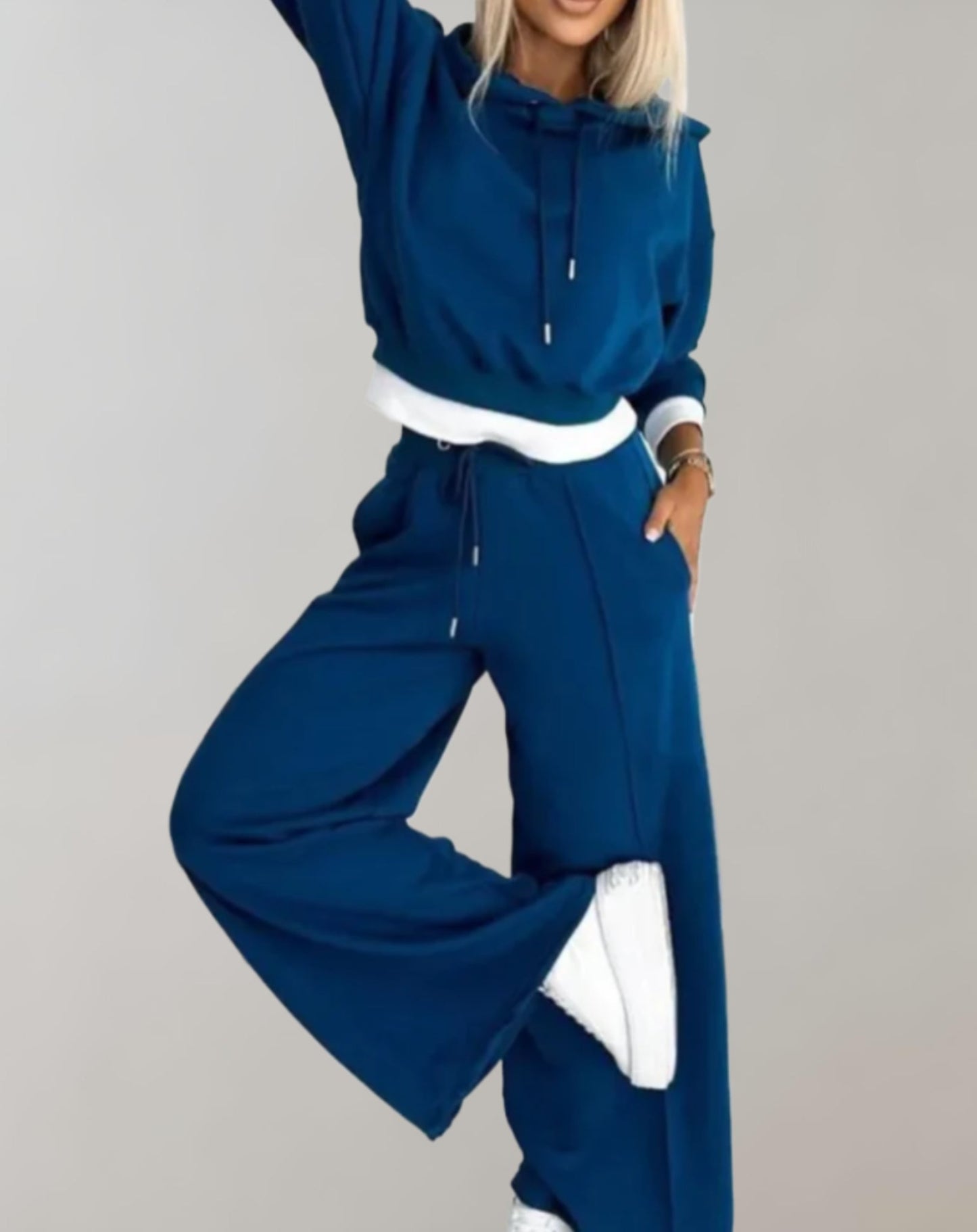 Ladies Comfortable 2-Piece Hoodie Track Suit