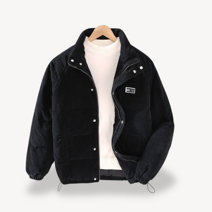 VogeLuxe | Men’s Corduroy Puffer Jacket