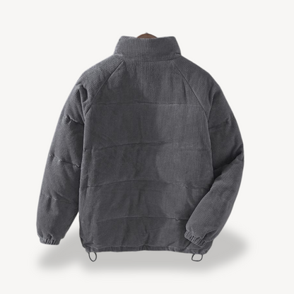 VogeLuxe | Men’s Corduroy Puffer Jacket