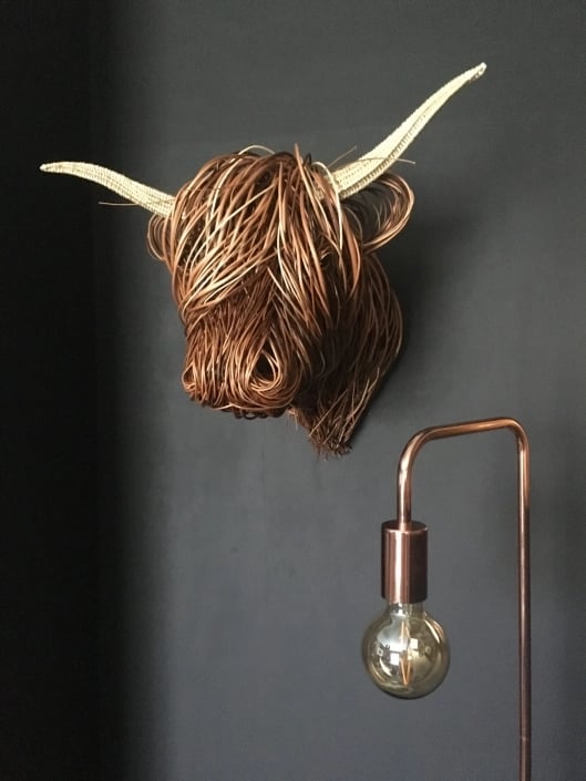 Farmhouse Cow Wall Art Decor Sculpture - BritishElegance