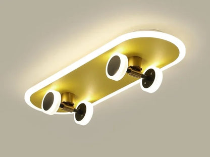 Fun LED Skateboard String Lights For Boys Room Decor