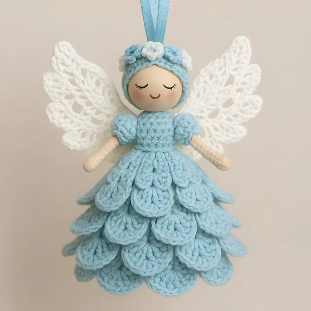 Handmade Christmas Angel Ornament Craft Kit - VogeLuxe