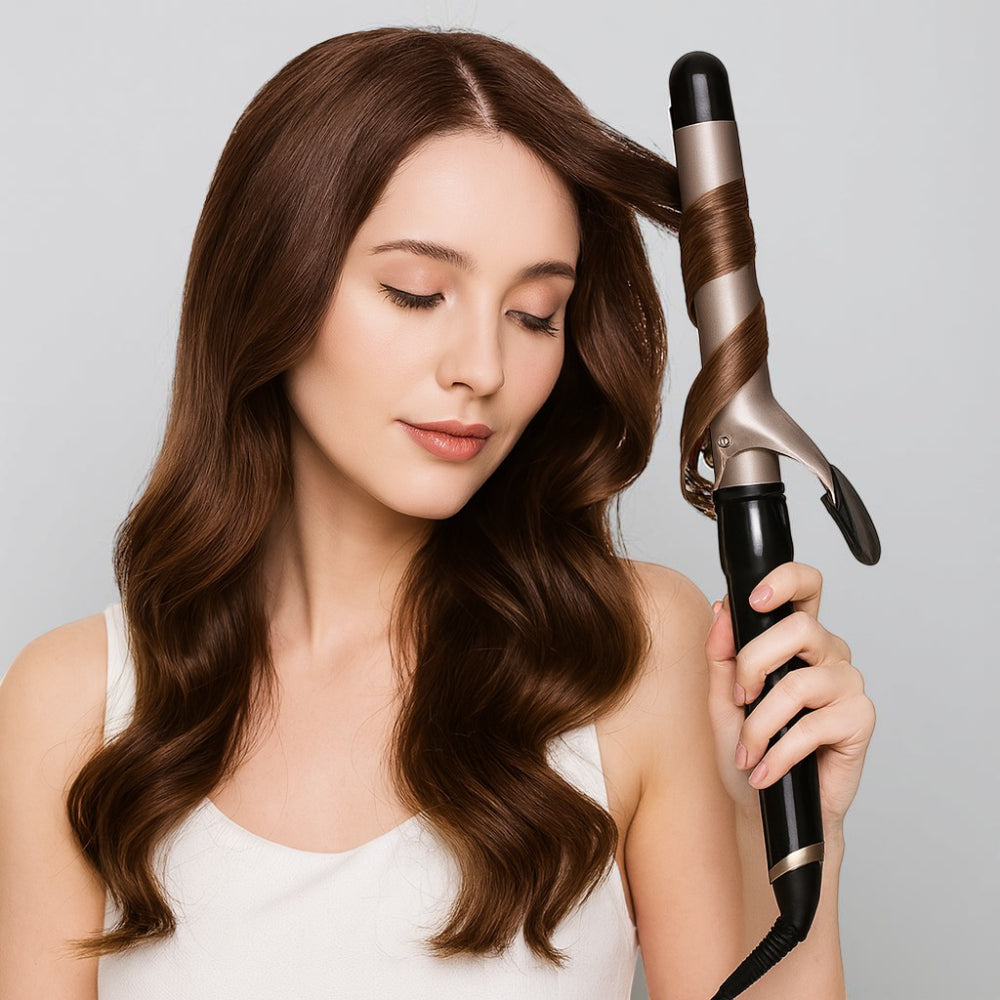 Easy Use Ceramic Curling Iron Styling Tool - VogeLuxe