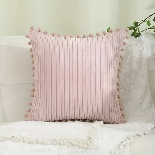Colorful Tassel Throw Pillow Covers for Living Room - VogeLuxe