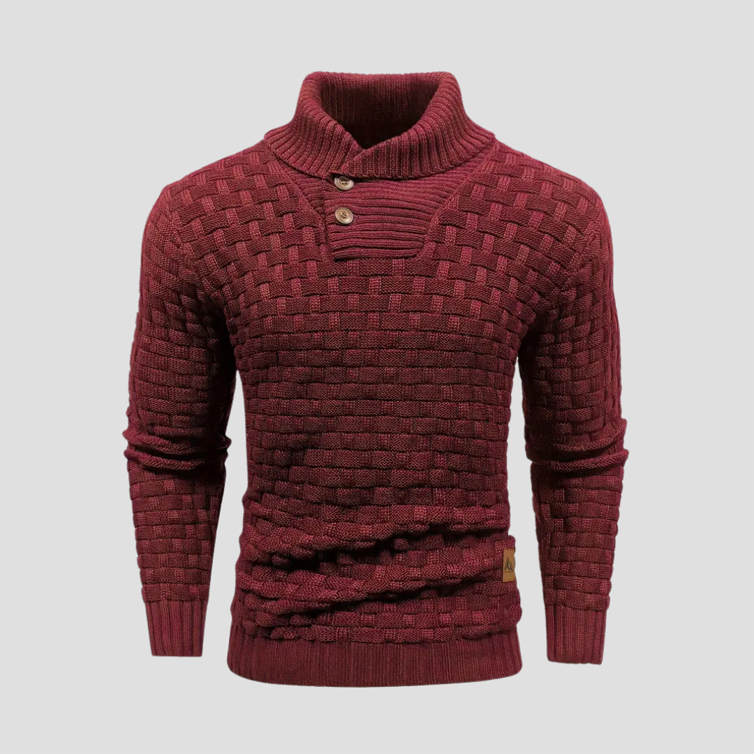 Cuthbert | Waffle Knit Jumper 4