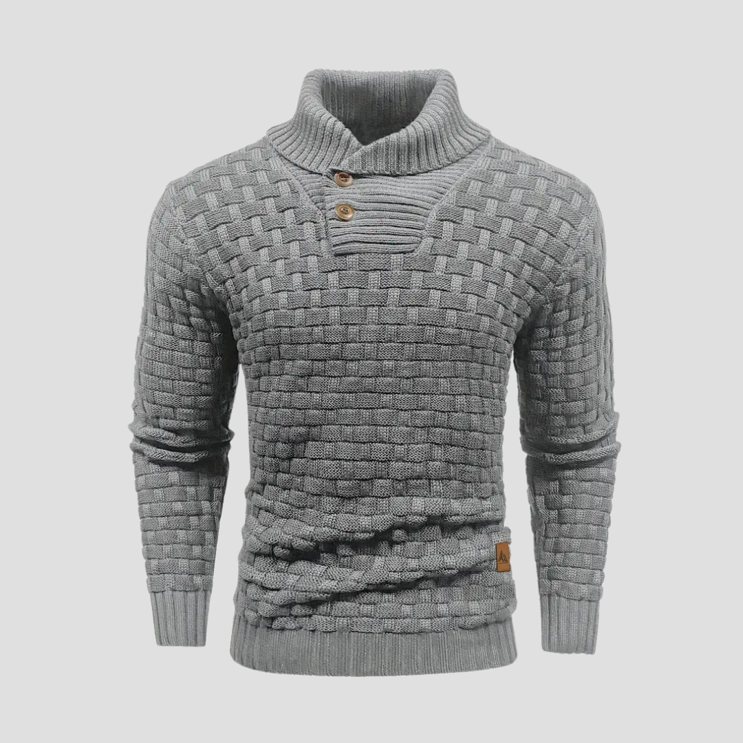 Cuthbert | Waffle Knit Jumper 5
