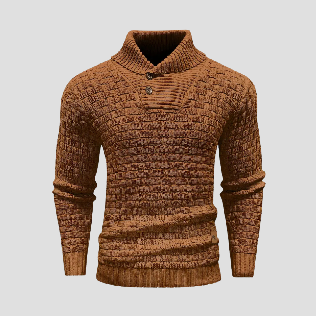 Cuthbert | Waffle Knit Jumper 6
