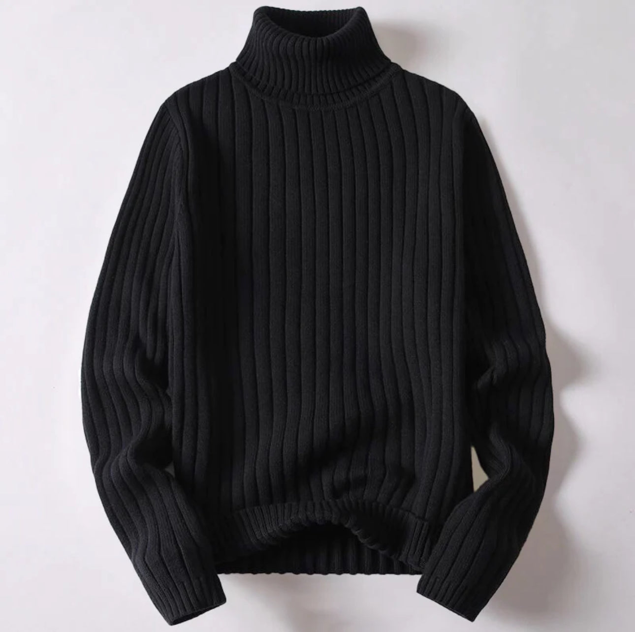 Cozy Men's Crew Neck Winter Sweater