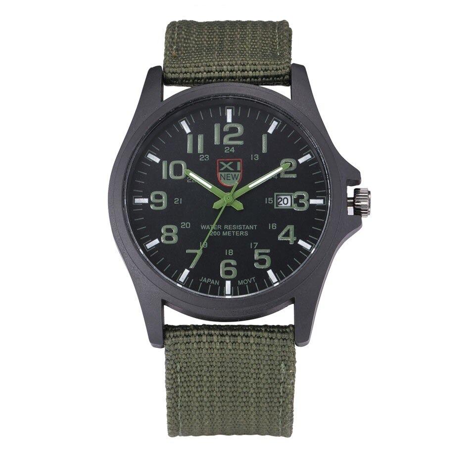 Rugged Water Resistant Tactical Wrist Watch for Outdoor