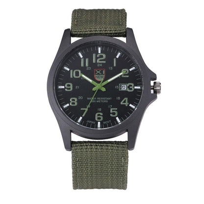 Rugged Water Resistant Sports Wristwatch for Men Outdoor