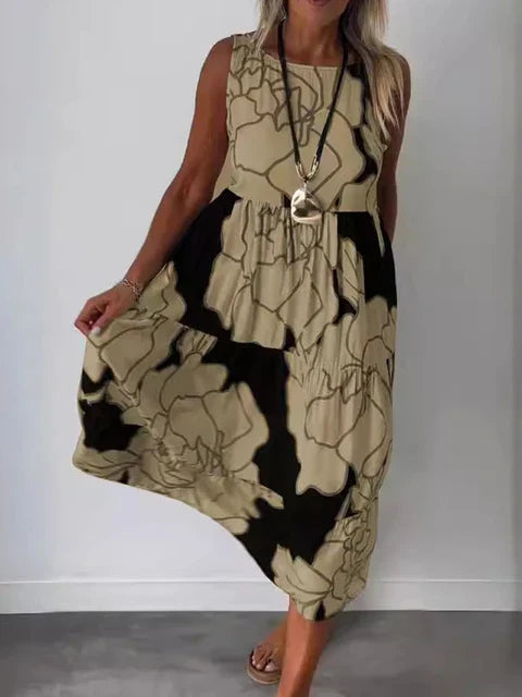 Stylish Floral Women's Sundress for Summer - BritishElegance