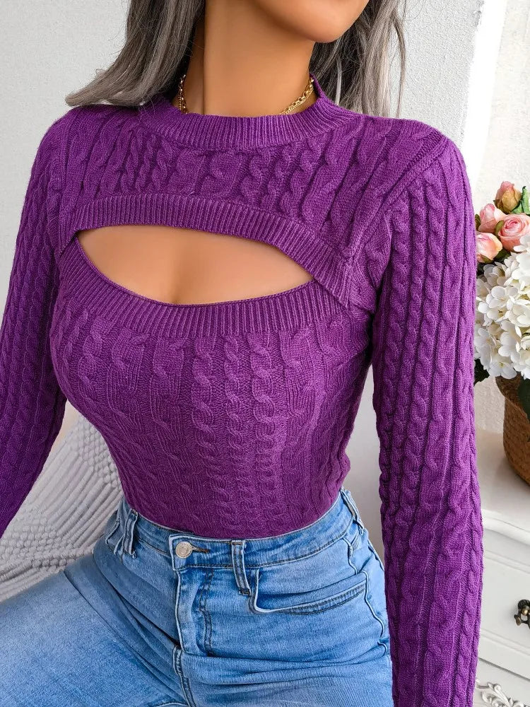 Warm Women's Classic Knit Sweater