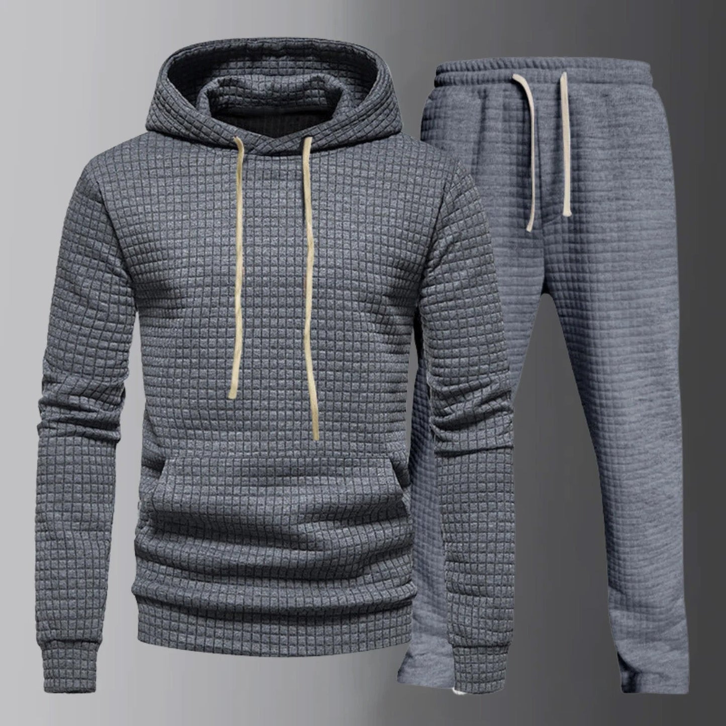 Men's Casual Hooded Jogger Tracksuit