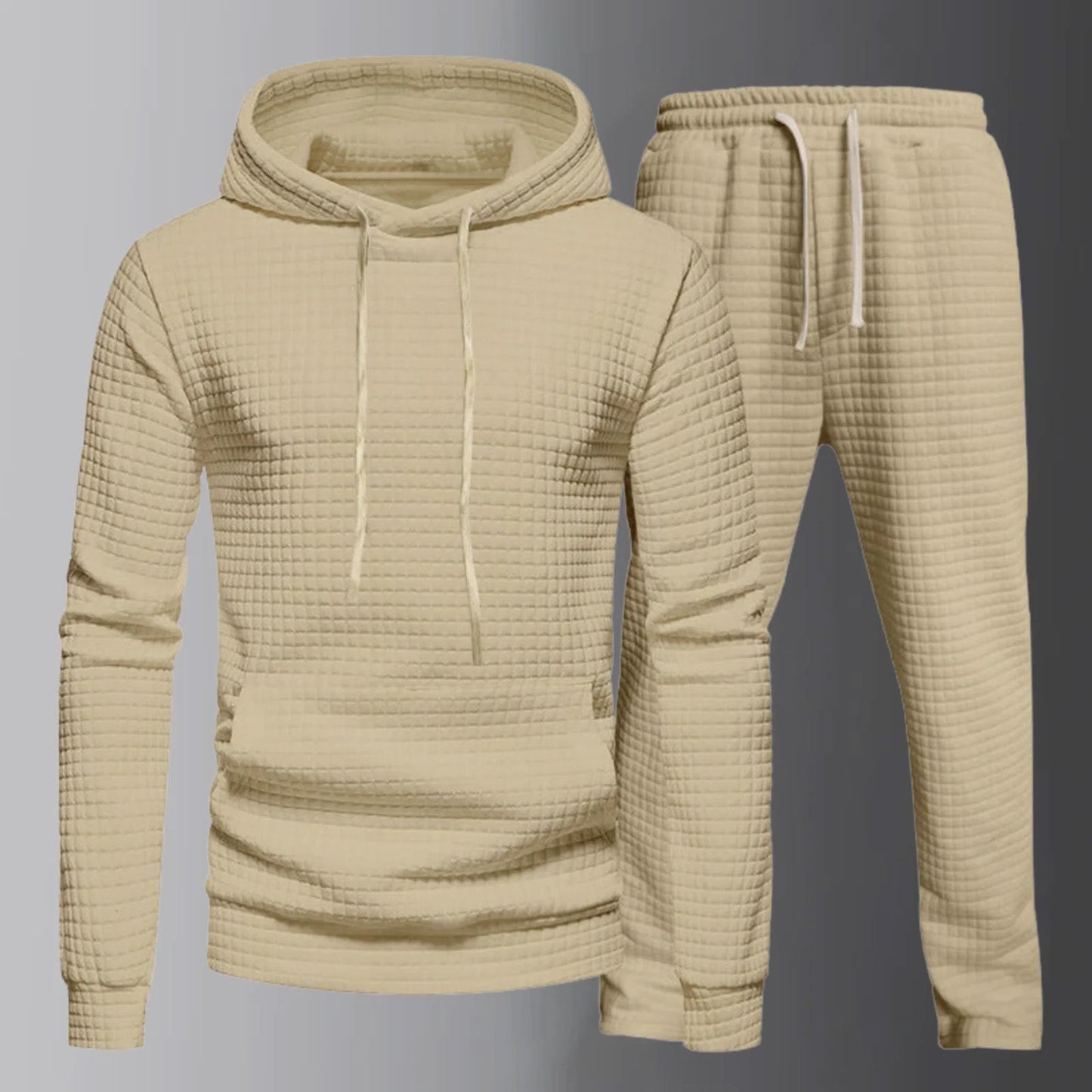Men's Casual Hooded Jogger Tracksuit