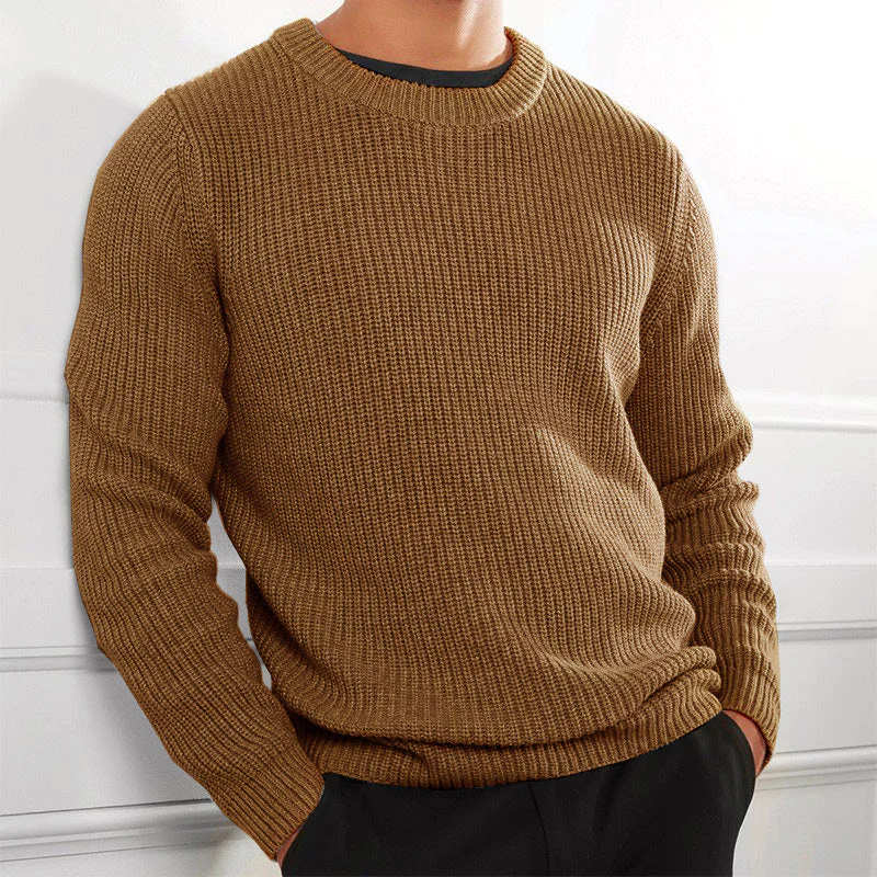 Cozy Men's Crew Neck Sweater