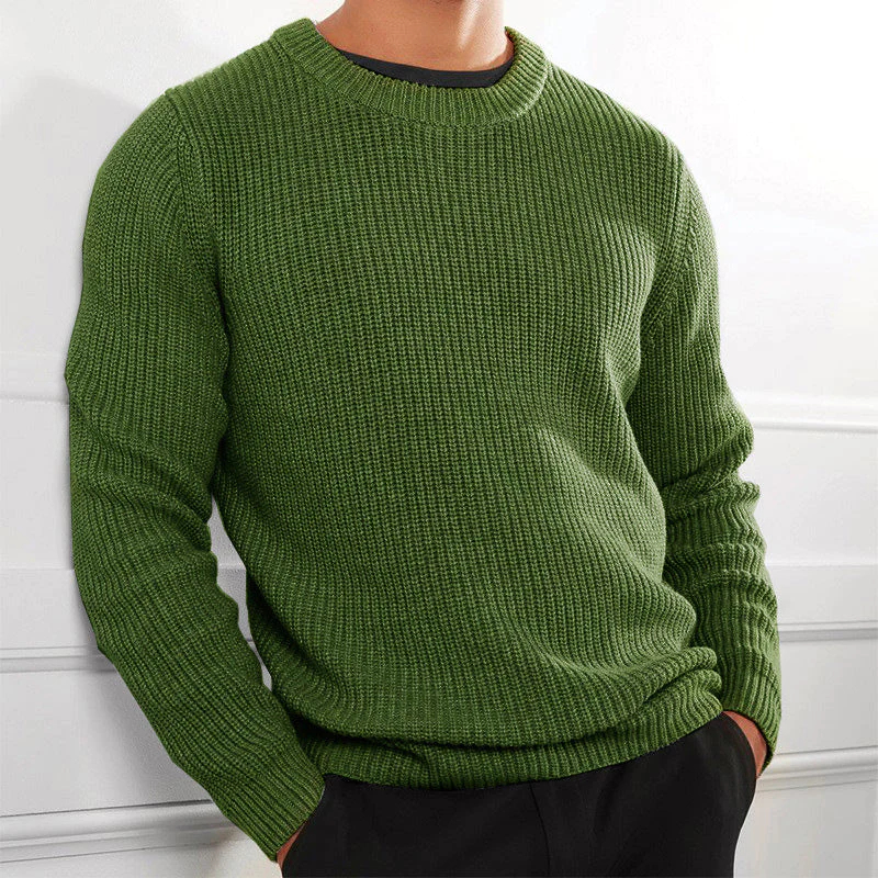 Cozy Men's Crew Neck Sweater