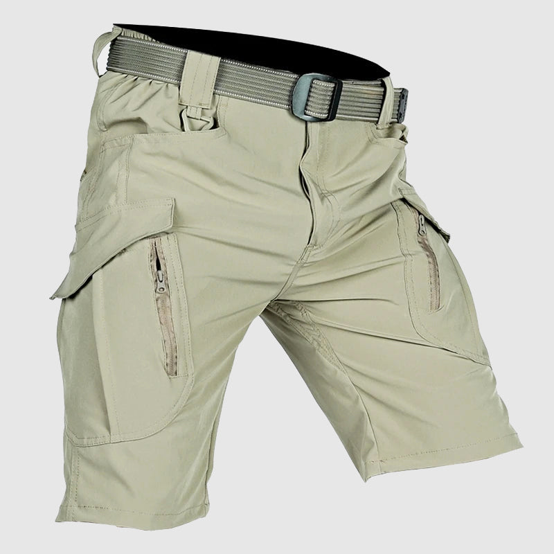 Practical Cargo Shorts - Strong Cotton - Multiple Pockets - VogeLuxe