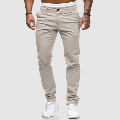 Men's Relaxed Fit Straight Leg Casual Pants