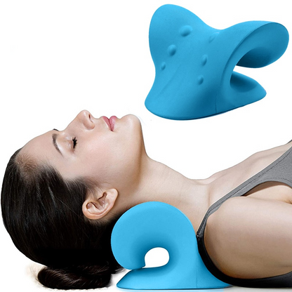 Contoured Memory Foam Neck Pillow for Comfort
